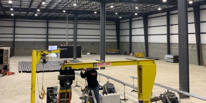 electric project under construction